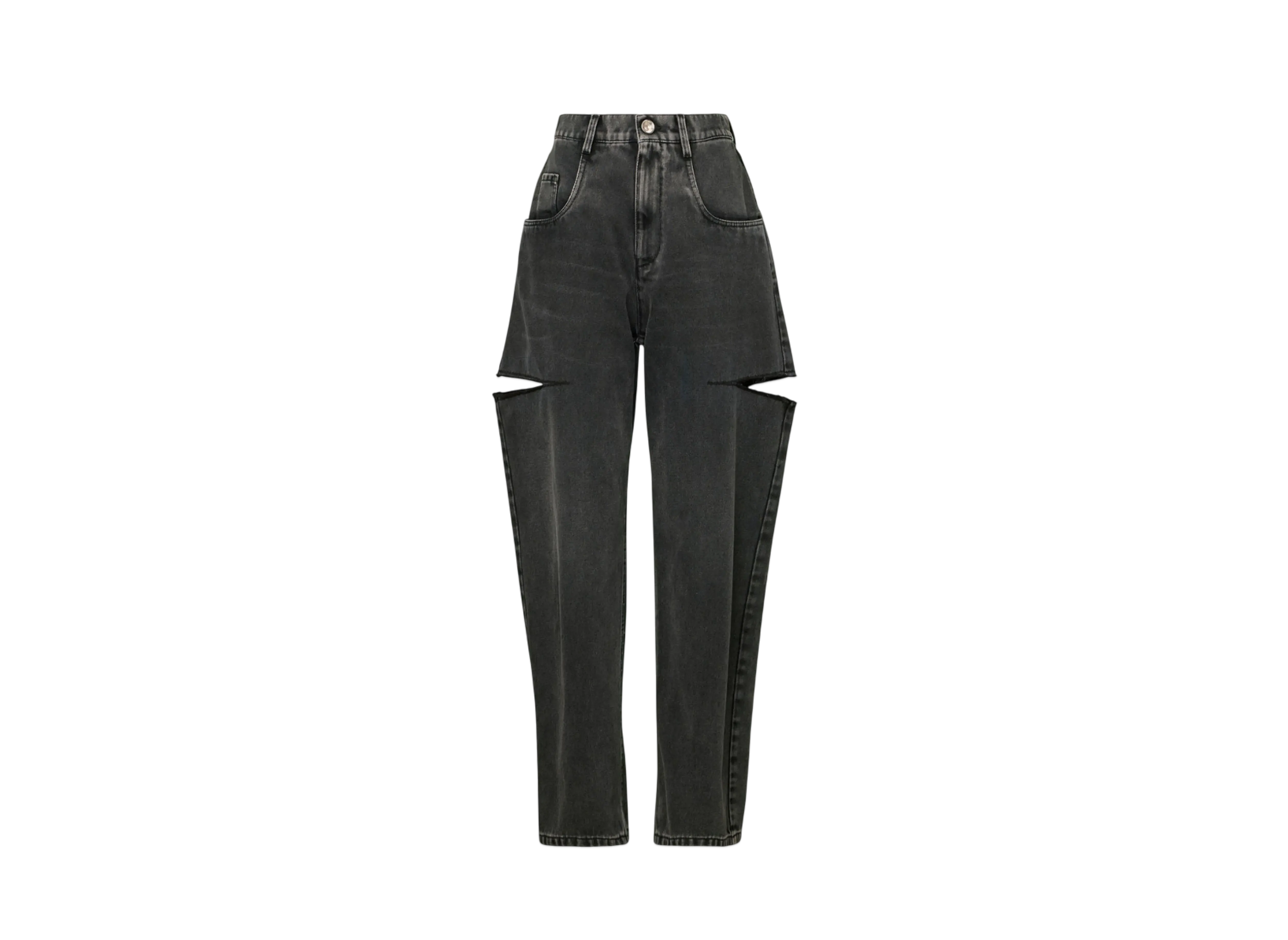 Maison Margiela Women's Cutout Jeans "Black"