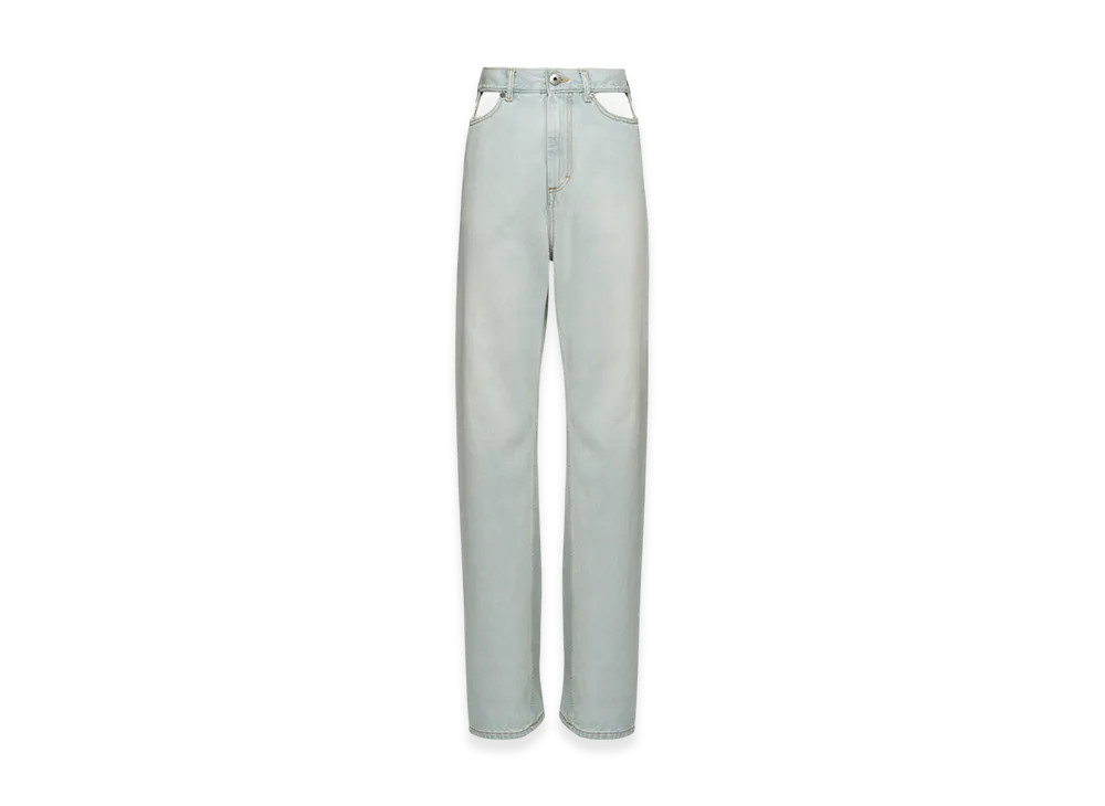 Maison Margiela Women's Decortique Jeans "Light Blue"