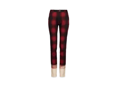Maison Margiela Pendleton Skinny Jeans "White/Red"