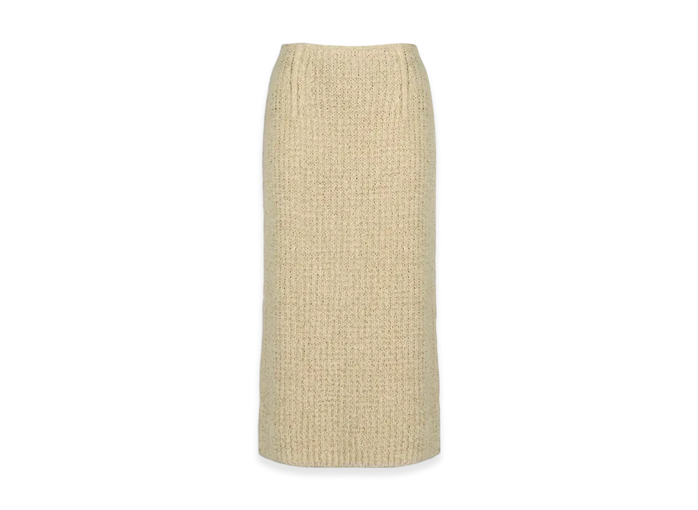Maison Margiela Women's Knit Skirt "White"