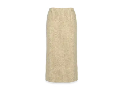 Maison Margiela Women's Knit Skirt "White"