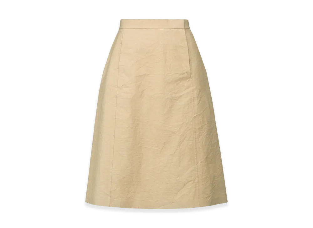 Maison Margiela Women's Utility Cotton Skirt "Banana"