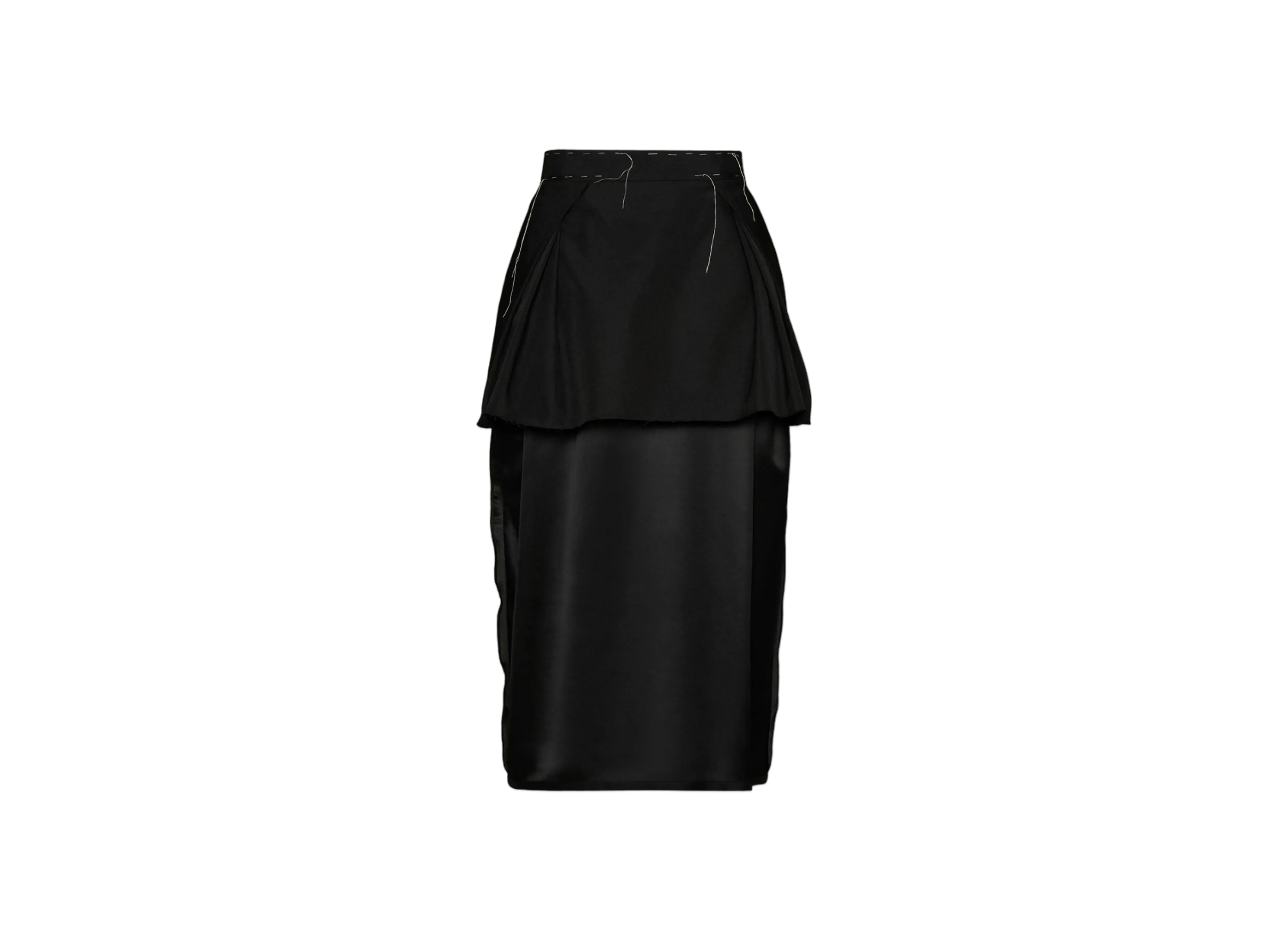 Maison Margiela Women's Work-In-Progress Skirt "Black"