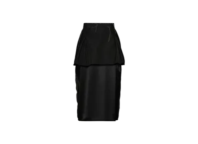 Maison Margiela Women's Work-In-Progress Skirt "Black"