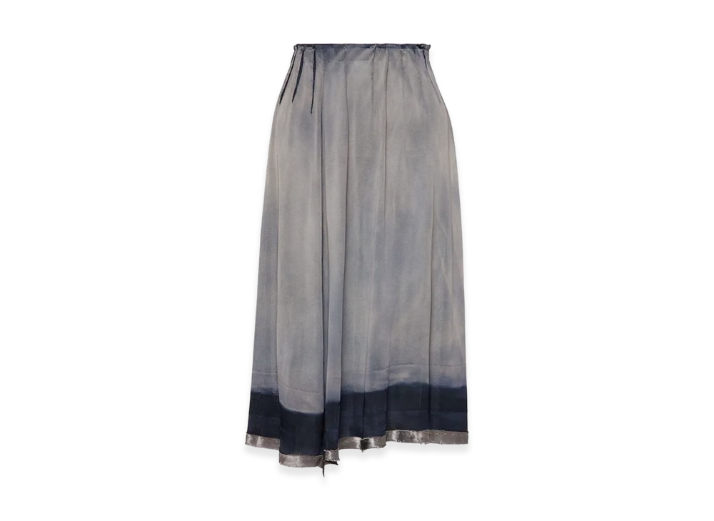 Maison Margiela Sun-Faded Midi Dress "Navy"