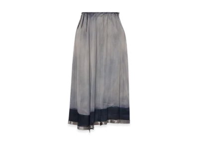 Maison Margiela Sun-Faded Midi Dress "Navy"