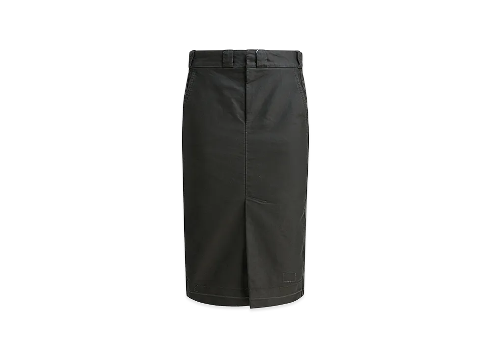 Maison Margiela Women's Cotton Midi Skirt "Black"
