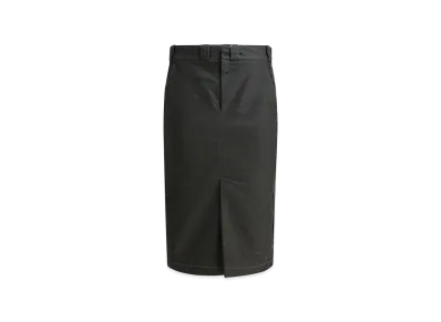 Maison Margiela Women's Cotton Midi Skirt "Black"