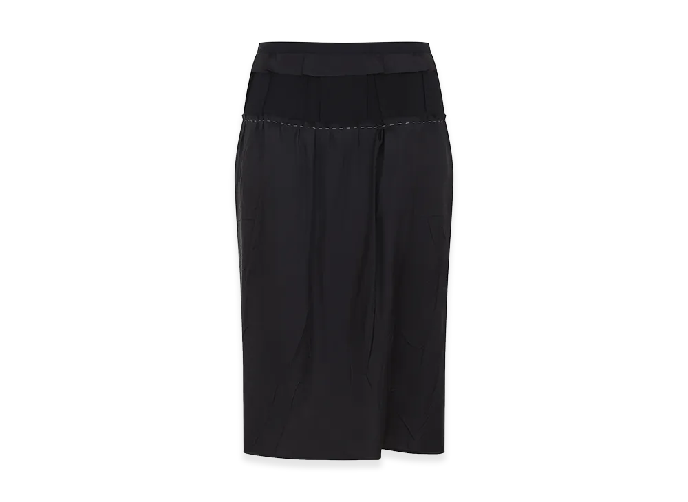 Maison Margiela Women's Acetate Midi Skirt "Gray"