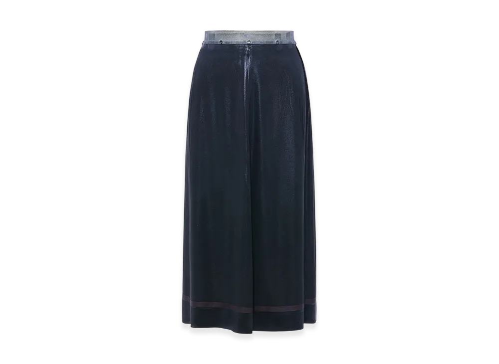 Maison Margiela Foil Midi Skirt "Black"