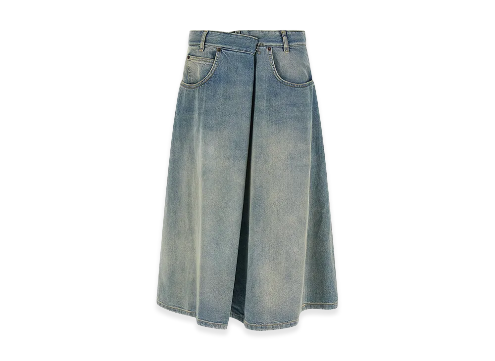 Maison Margiela Women's Denim Skirt "Blue"
