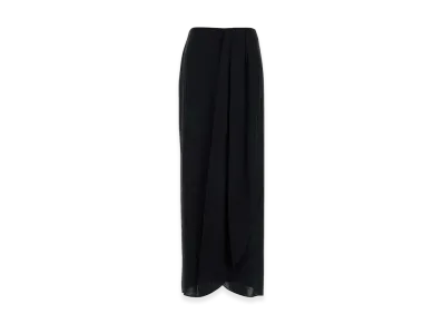 Maison Margiela Women's Satin Skirt "Black"