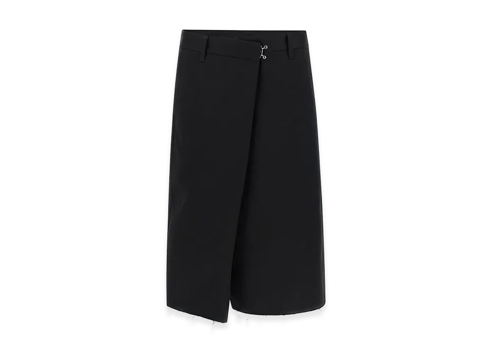 Maison Margiela Women's Wrap-Up Bermuda Shorts "Black"