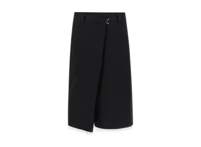 Maison Margiela Women's Wrap-Up Bermuda Shorts "Black"