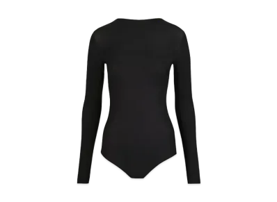 Maison Margiela Women's Technical Jersey Bodysuit "Black"