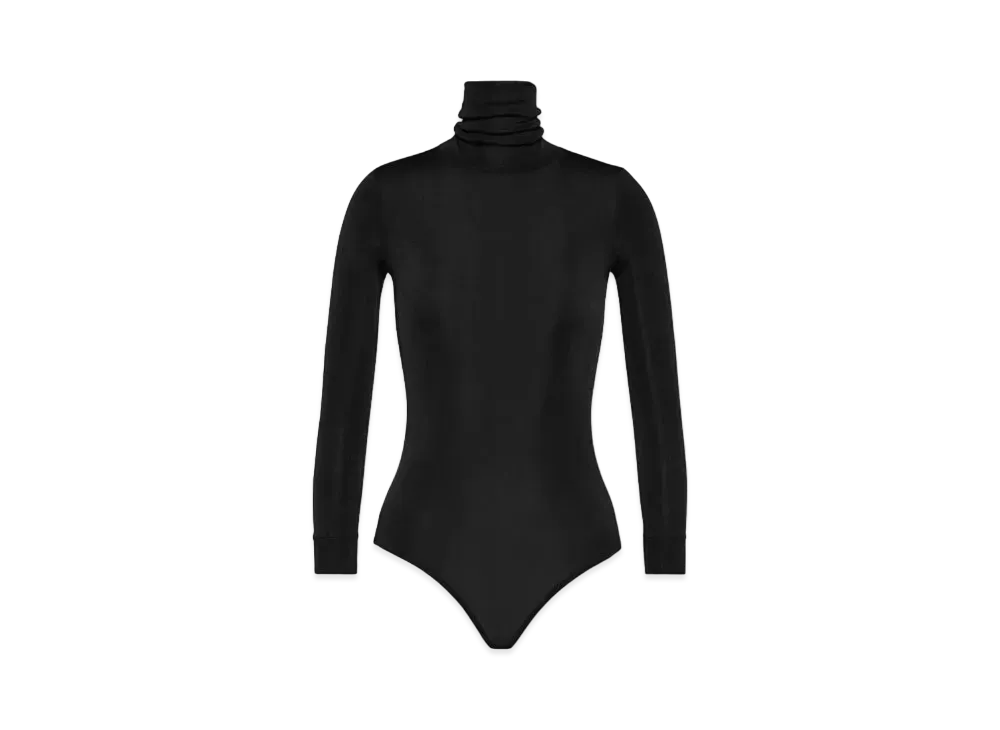 Maison Margiela Women's High-neck Bodysuit "Black"