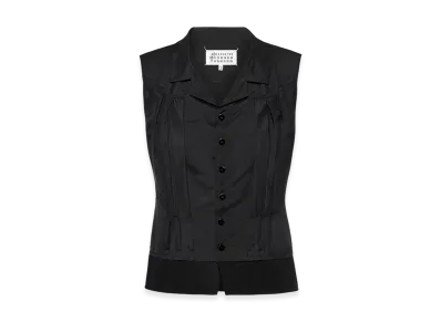 Maison Margiela Silk Top "Black"