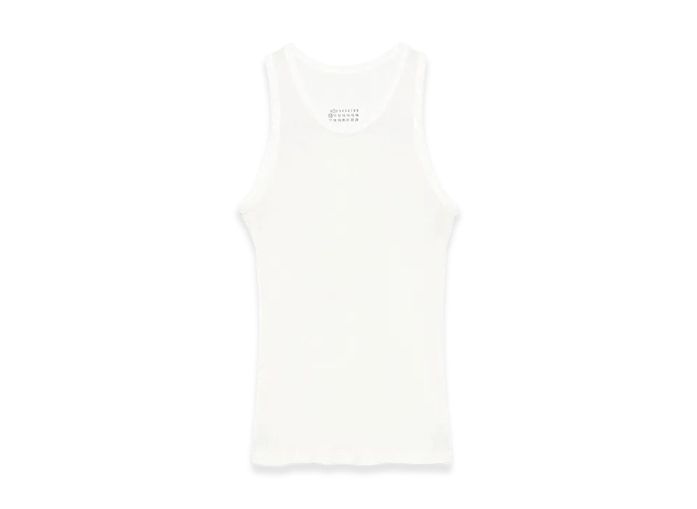 Maison Margiela Women's Silk Tank Top "Cream"