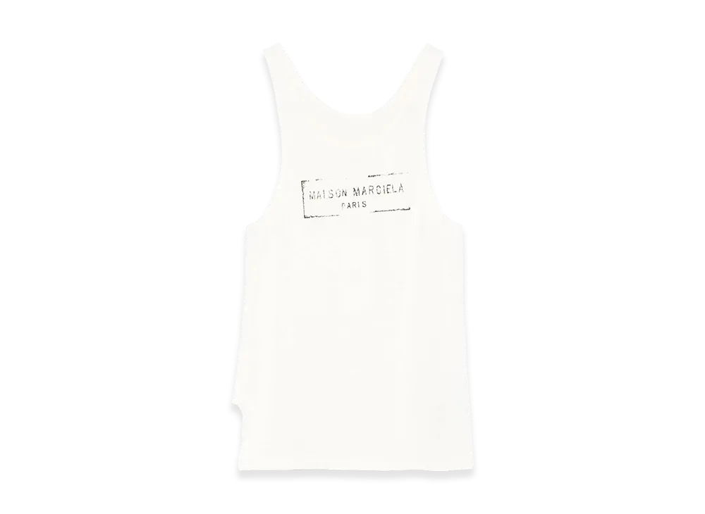 Maison Margiela Women's Logo Tank Top "White"