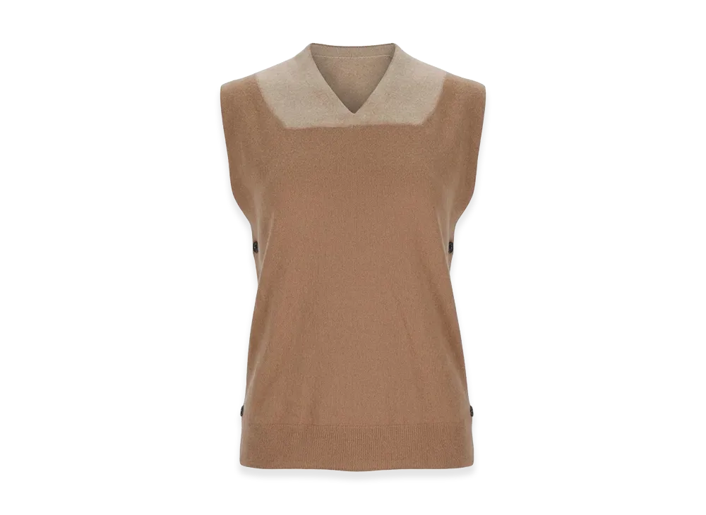 Maison Margiela Women's Knit Vest "Beige"