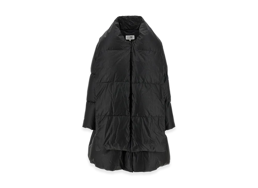 MM6 Maison Margiela Women's Scarf Down Jacket "Black"