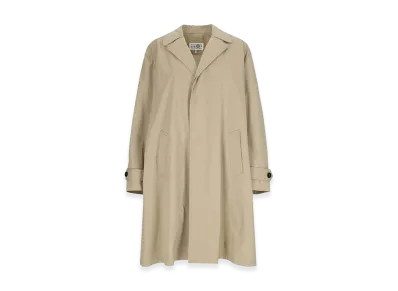 MM6 Maison Margiela Women's Single-Breasted Coat "Beige"
