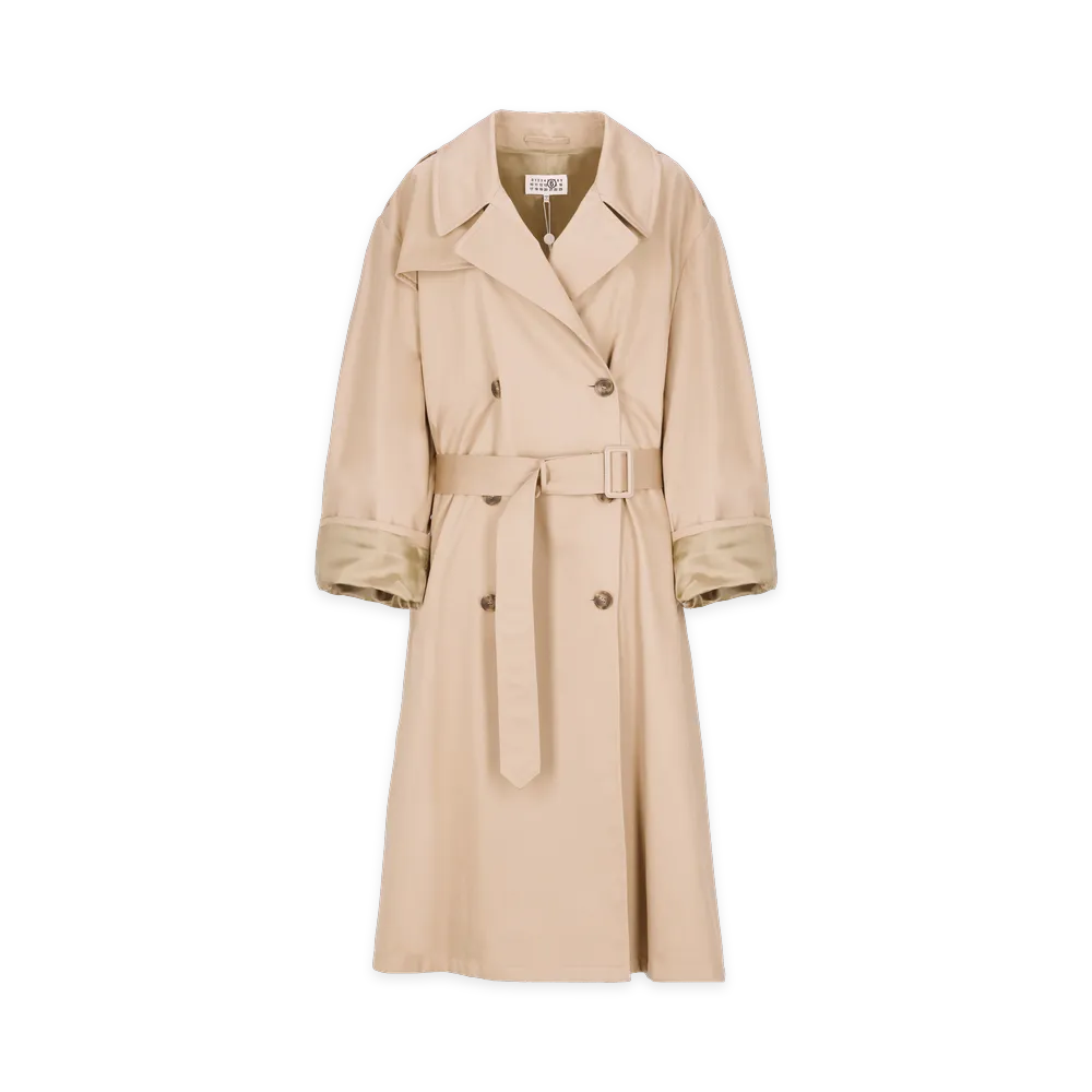 MM6 Maison Margiela Women's Coats "Beige"