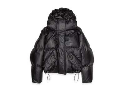 MM6 Maison Margiela Women's Faux Leather Jacket "Black"