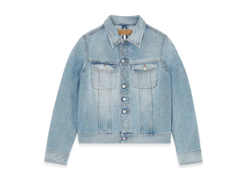 MM6 Maison Margiela Women's Denim Jacket "Light Blue"