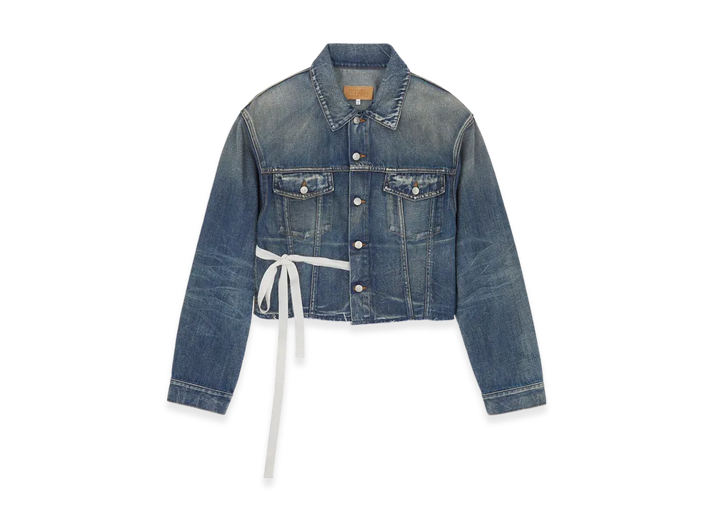 MM6 Maison Margiela Women's Denim Jacket "Blue"