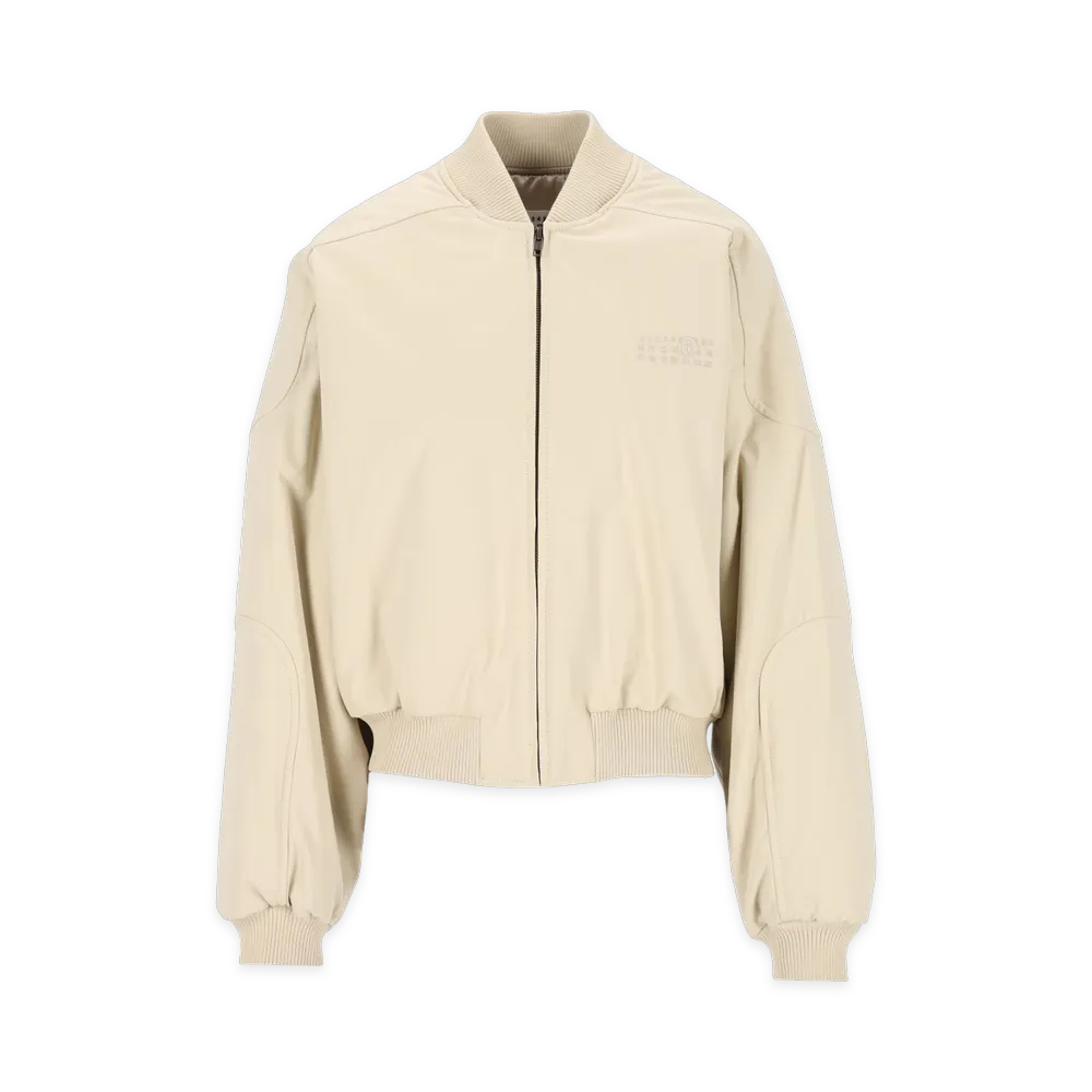 MM6 Maison Margiela Women's Bomber Jacket "White"