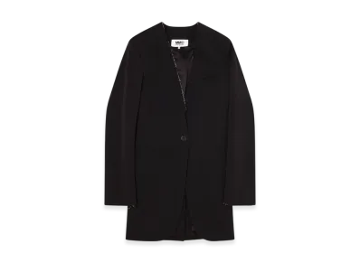 MM6 Maison Margiela Women's Raw Edge Blazer "Black"
