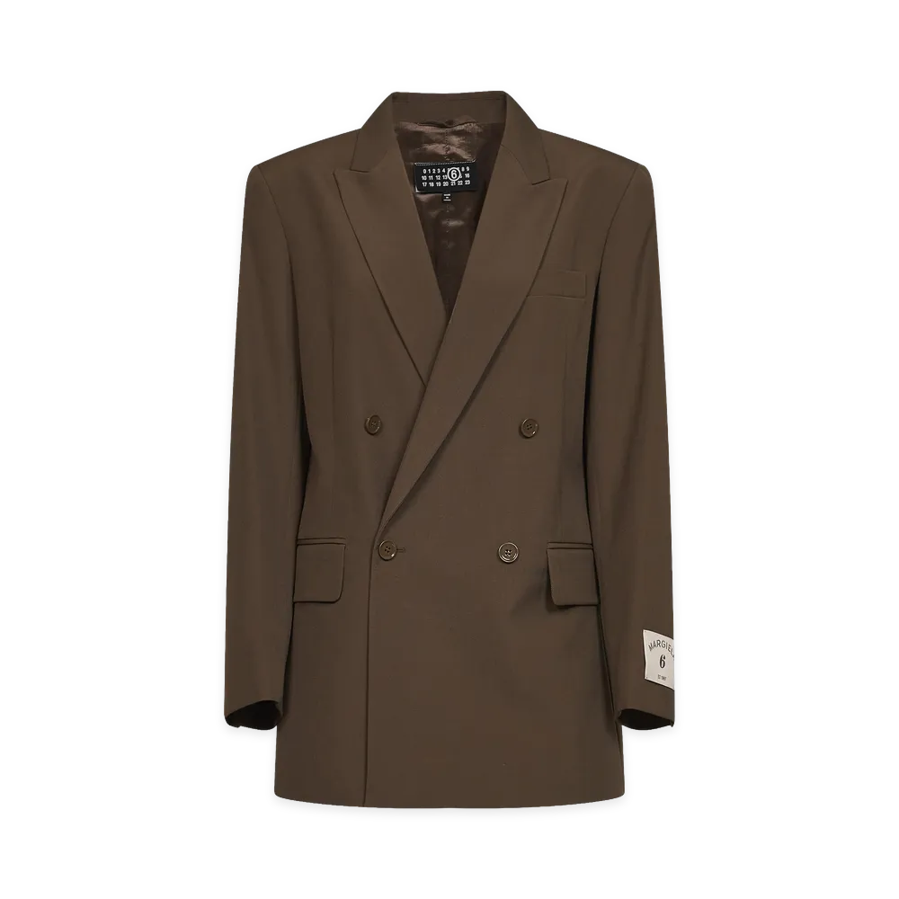 MM6 Maison Margiela Women's Jackets "Brown"