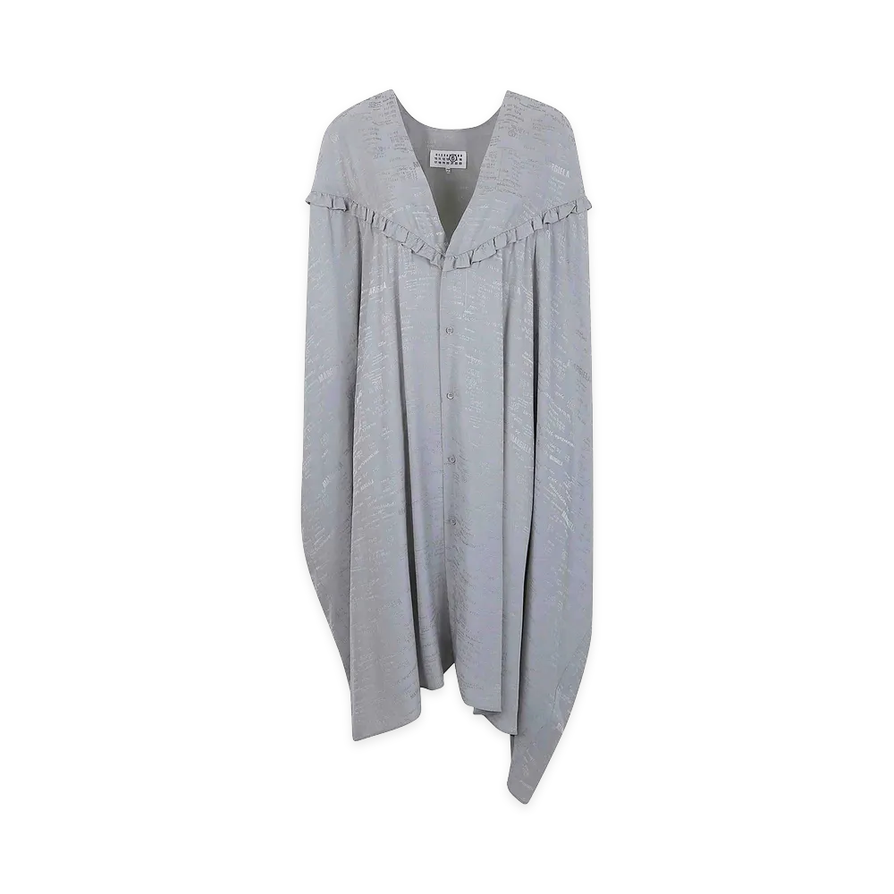 MM6 Maison Margiela Women's Midi Dress "Gray"