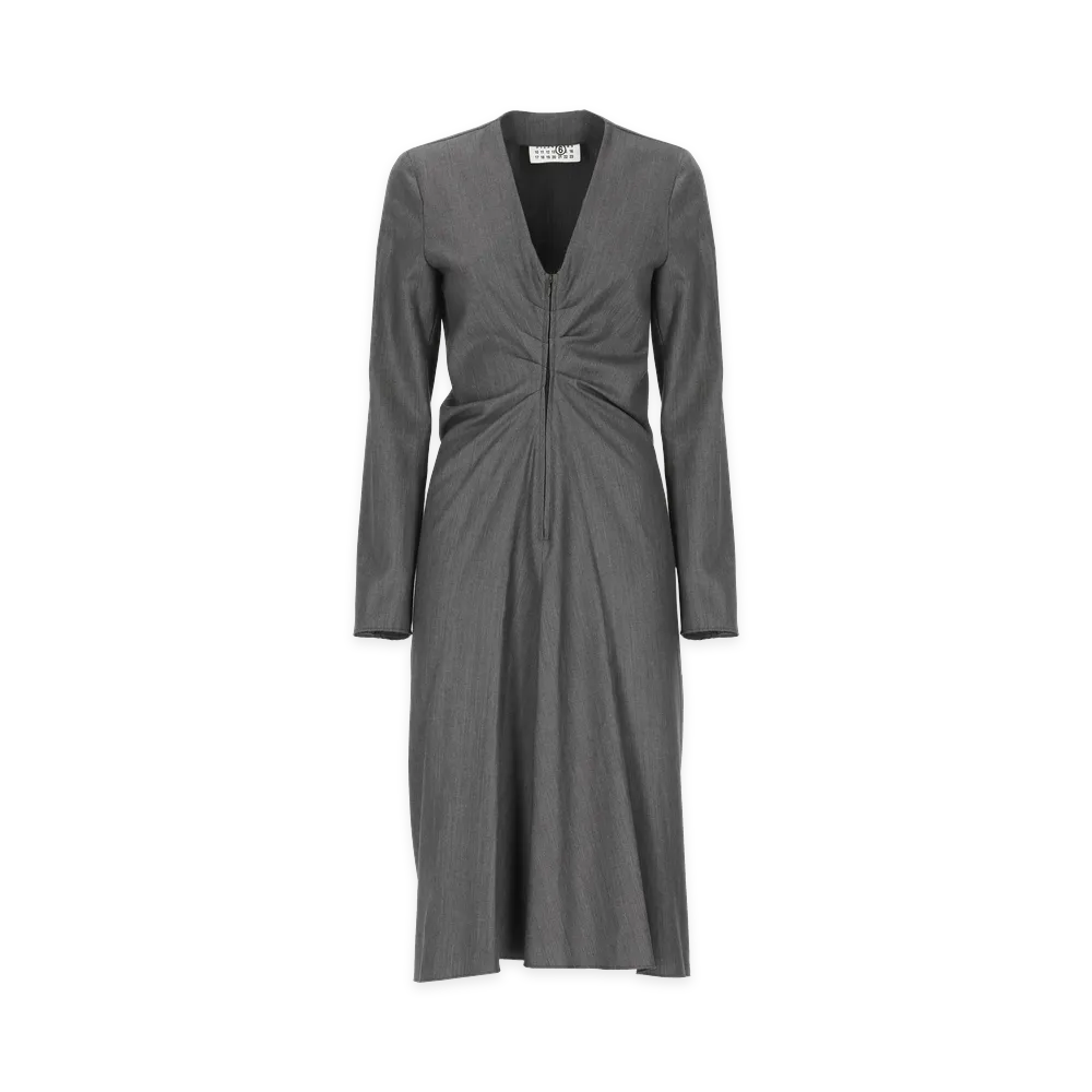 MM6 Maison Margiela Women's Dresses "Gray"