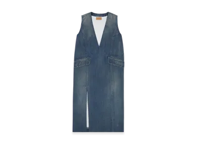 MM6 Maison Margiela Women's Maxi Dresses "Blue"