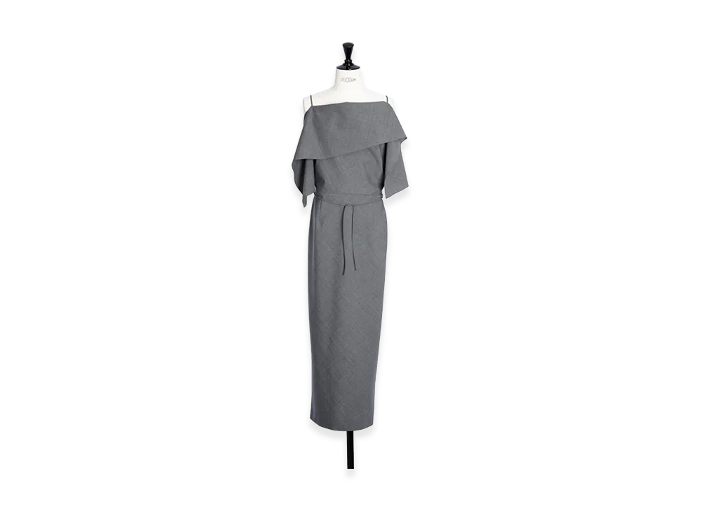 MM6 Maison Margiela Women's 2Way Wool Dress/Skirt "Grey"