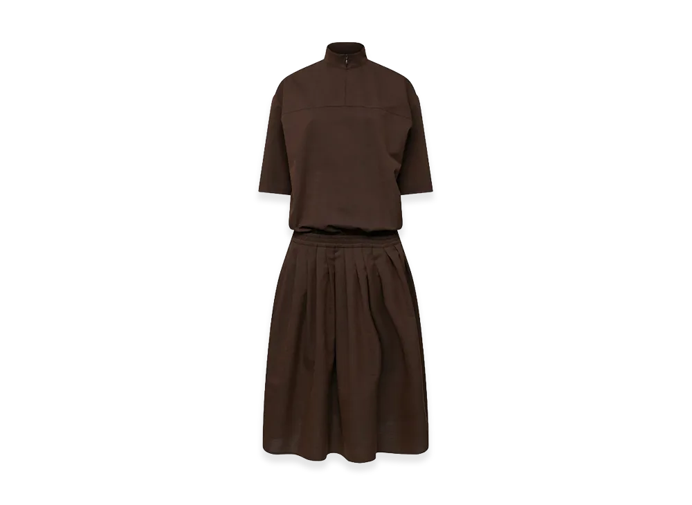 MM6 Maison Margiela Women's Dress "Brown"