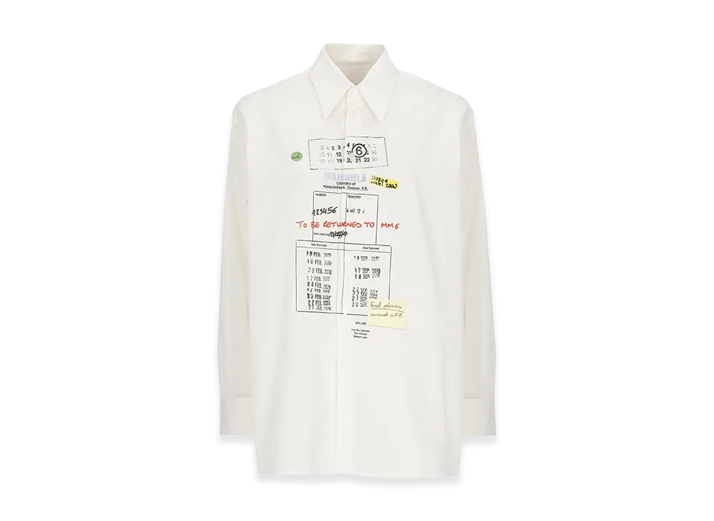 MM6 Maison Margiela Women's Shirts "White"