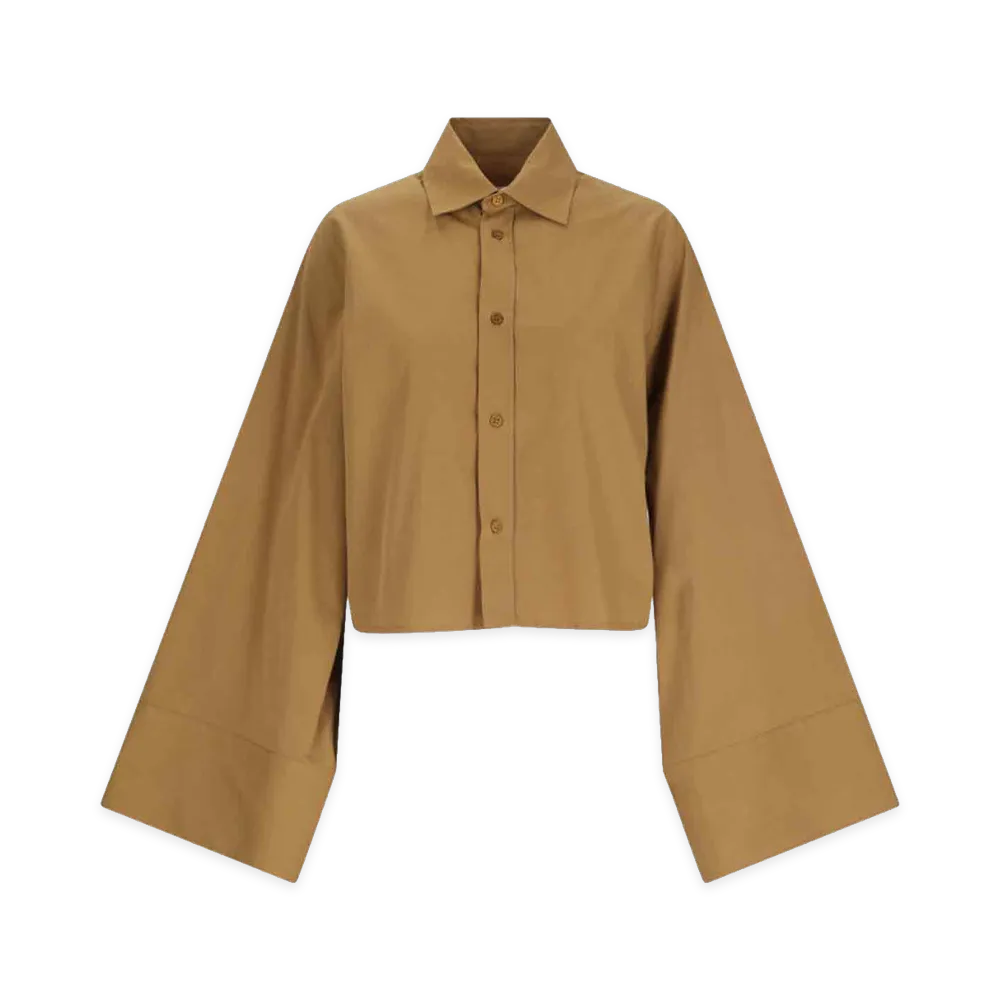 MM6 Maison Margiela Women's Shirts "Beige"