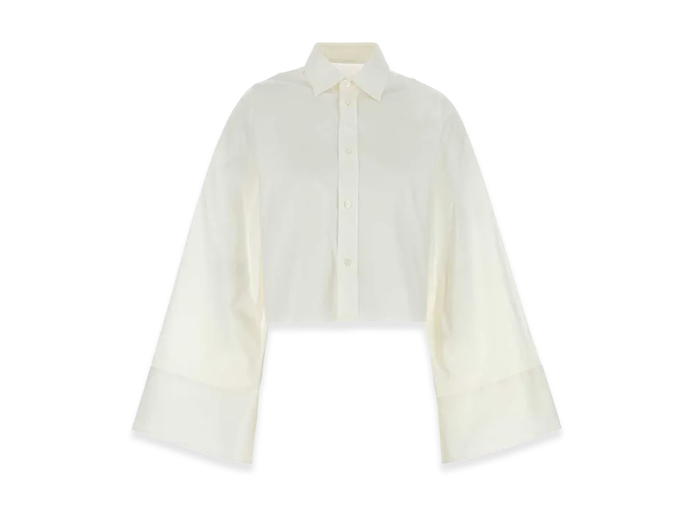 MM6 Maison Margiela Women's Poplin Shirt "White"