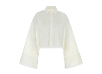 MM6 Maison Margiela Women's Poplin Shirt "White"