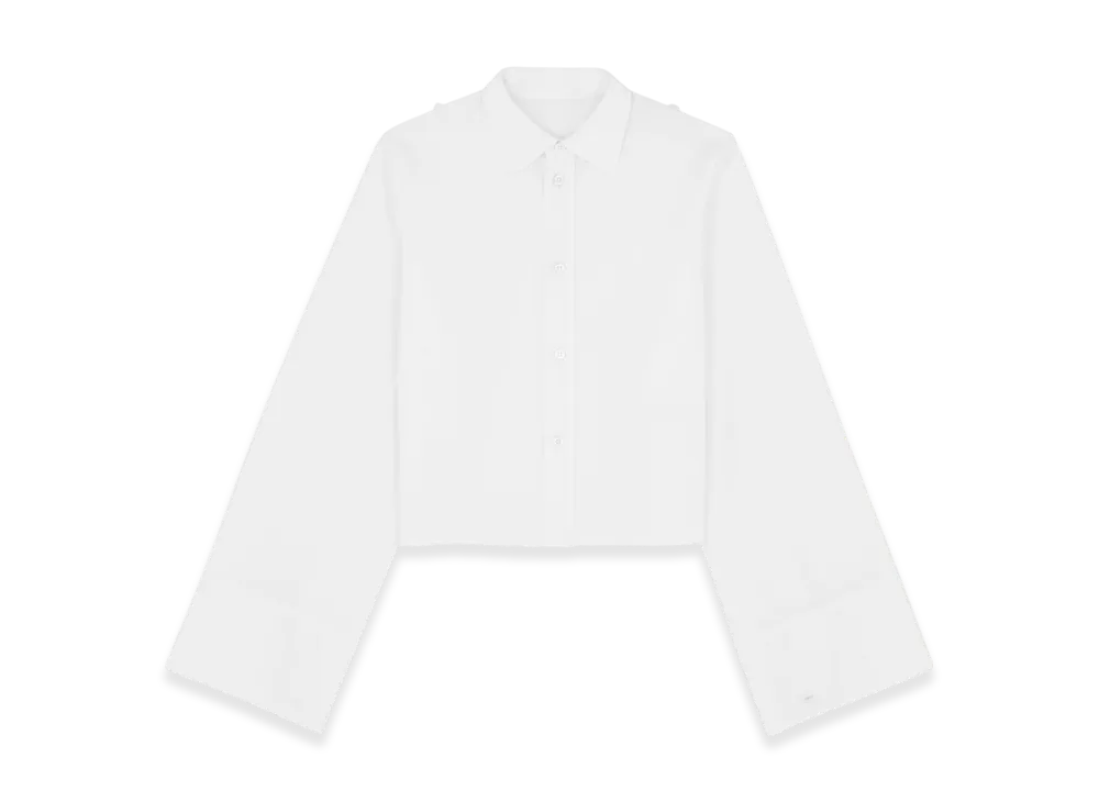 MM6 Maison Margiela Women's Cotton Shirt "White"