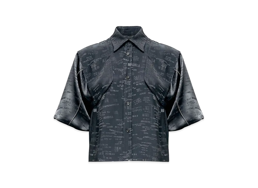 MM6 Maison Margiela Women's Shirts "Black"