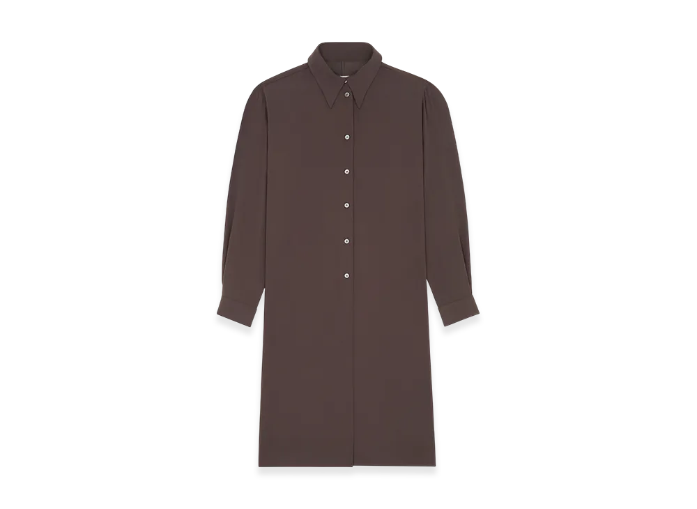 MM6 Maison Margiela Women's Dual Wear Shirt "Brown"