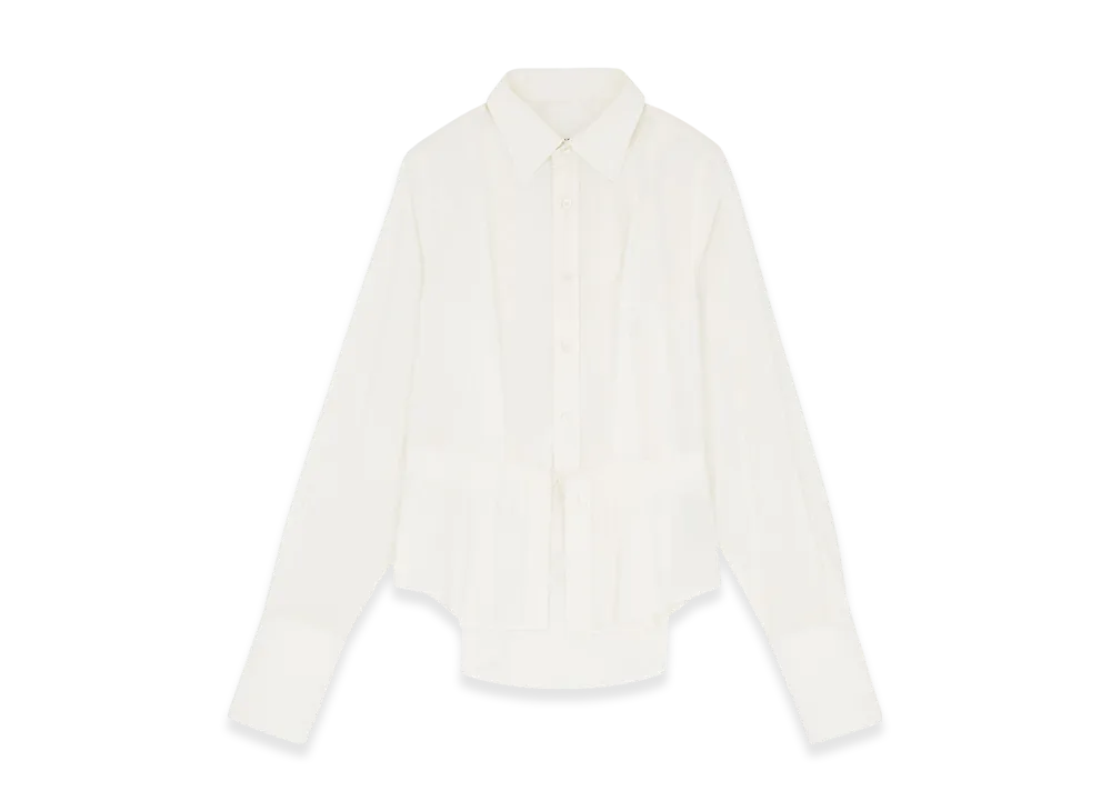MM6 Maison Margiela Women's Cotton Shirt "White"