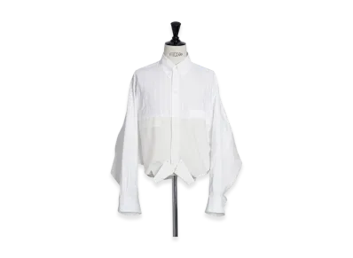 MM6 Maison Margiela Up and Down Shirts "White"