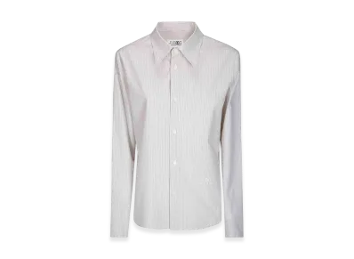 MM6 Maison Margiela Women's Long-Sleeved Shirt "White"