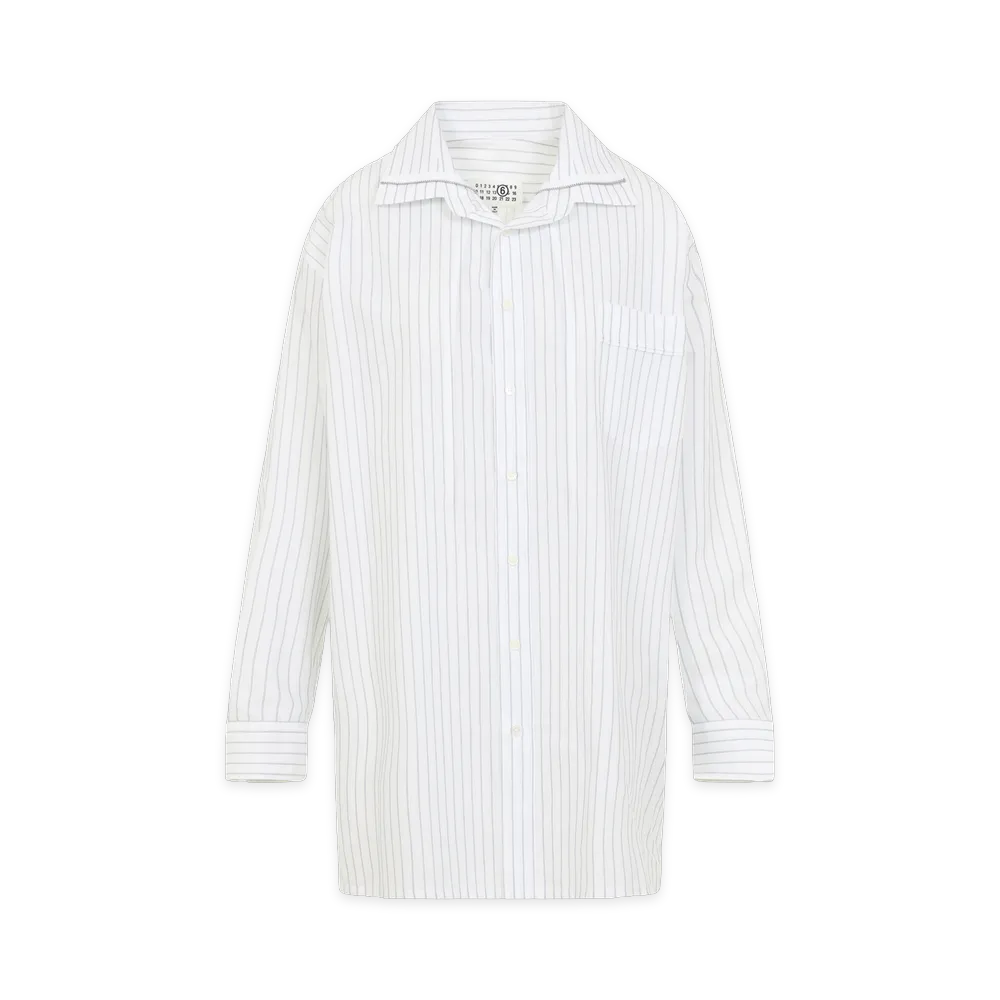 MM6 Maison Margiela Women's Cotton Shirt "White"