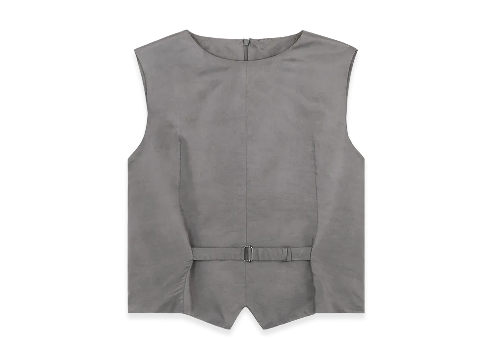MM6 Maison Margiela Women's Waistcoat "Gray"